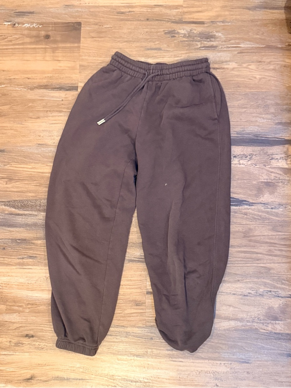 H&M Women’s Brown Elastic Waist Jogger Sweatpants
